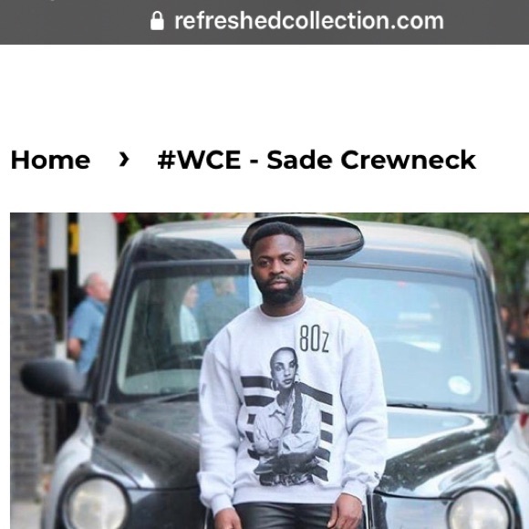 🎙️ Sade Crewneck • Grey • Unisex • ServedFresh 
Small - Picture 8 of 10